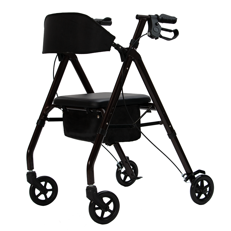 Breiter Rückroller schwarz